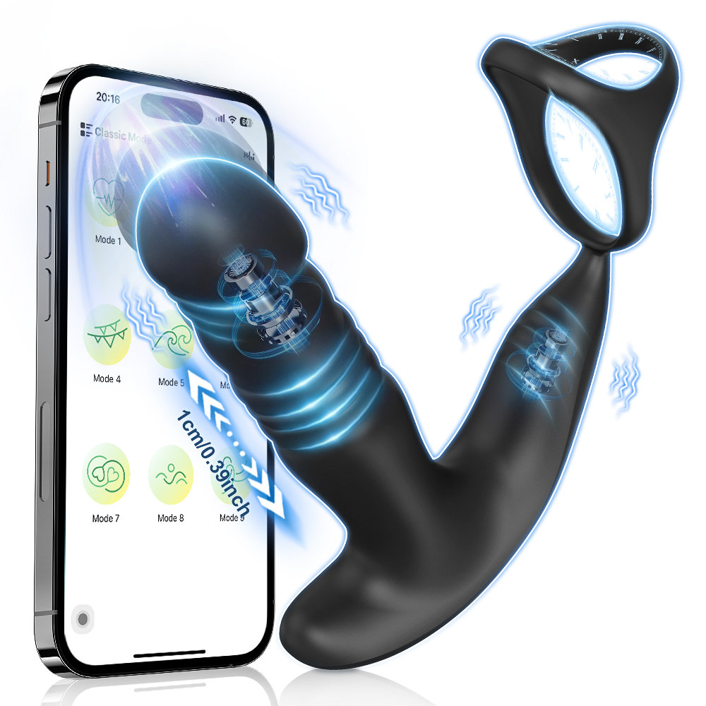 Power Tools App - 남성용 앱 제어 진동기, 남성용 진동