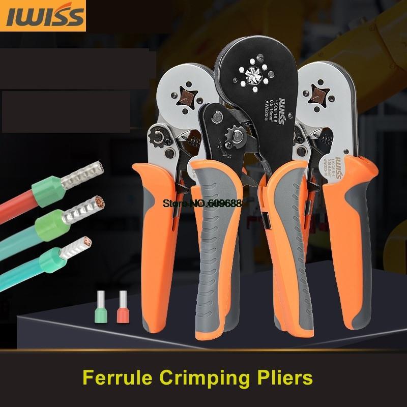 Power Tools Germany - IWISS 페룰 크림핑 도구, 래칫 자동