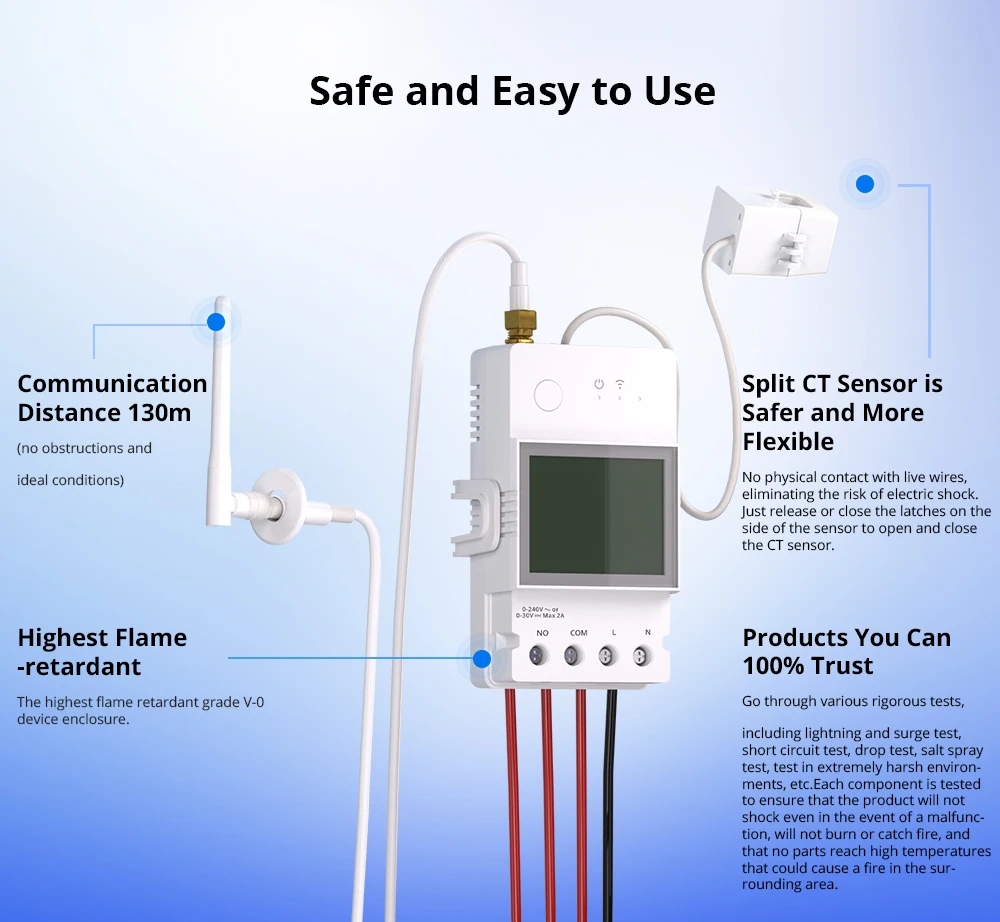 POWCT POW 스마트 전력계 에너지 100A WiF - Power Tools App 리뷰 및 가격