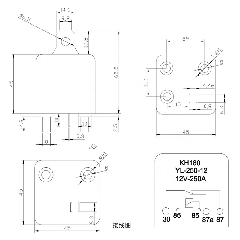 중국 제조업체 중형 200A 스타터 릴레이 자동차 12 - Power Tools Manufacturers In China 리뷰 및 가격
