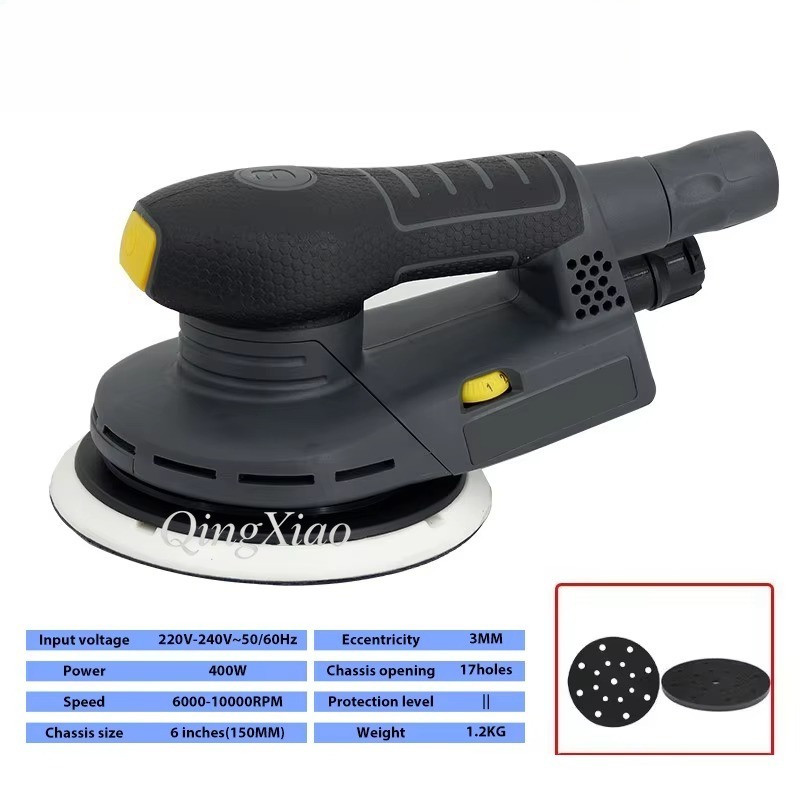 랜덤 오비탈 샌더 6인치 무진동 자동차 차체 도색 준비 - Random Orbital Sander 리뷰 및 가격