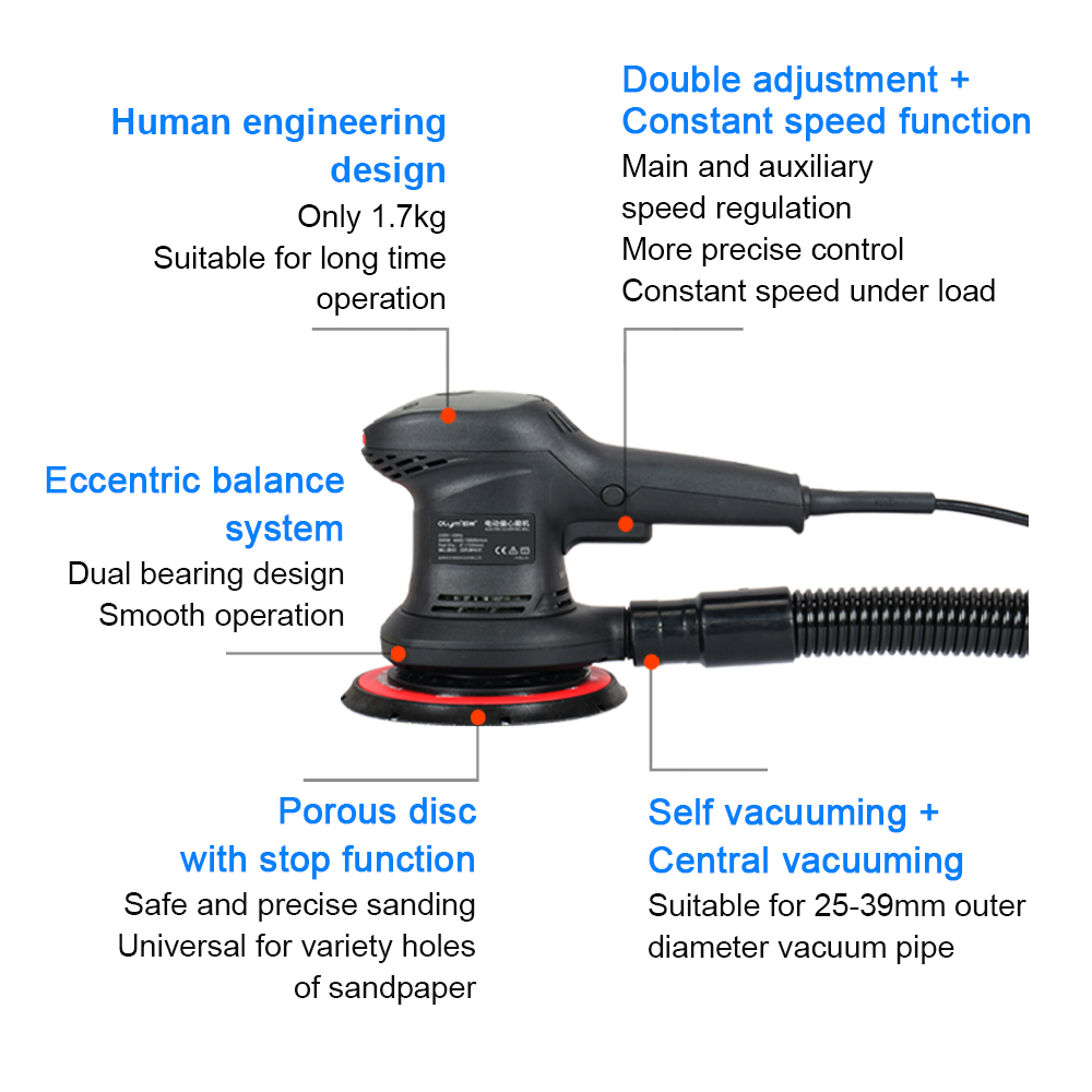홍마이 오빗 3mm 중앙진공 로터리 샌더 무분진 전기  - Random Orbital Sander 리뷰 및 가격